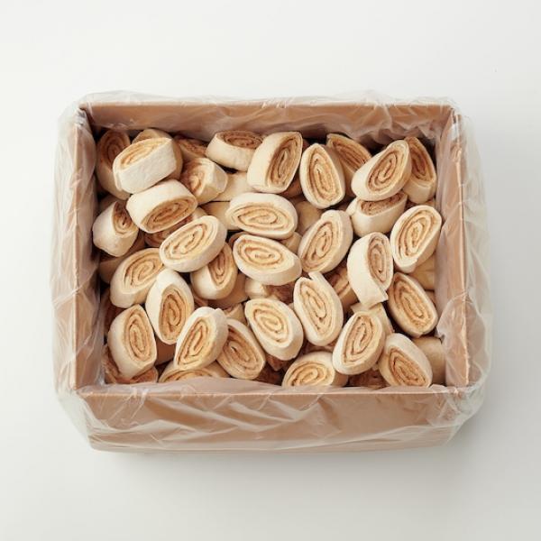 Pillsbury™ Freezer To Oven Whole Grain Frozen Cinnamon Roll Dough 16.88 Pound Each - 1 Per Case.