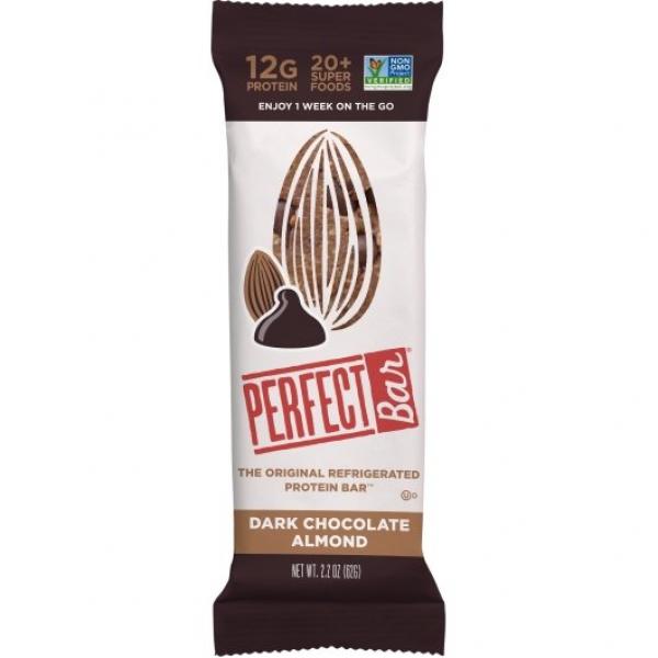 Perfect Bar Dark Chocolate Almond Master 2.2 Ounce Size - 16 Per Case.