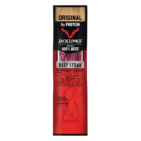 Jack Link's Original Beef Steaks 1 Ounce Size - 144 Per Case.