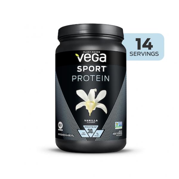 Vega Sport Protein Vanilla Tub 20.4 Ounce Size - 6 Per Case.