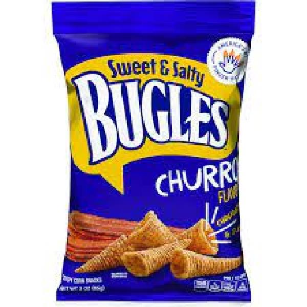 Bugles™ Sweet & Salty Churro 3 Ounce Size - 6 Per Case.