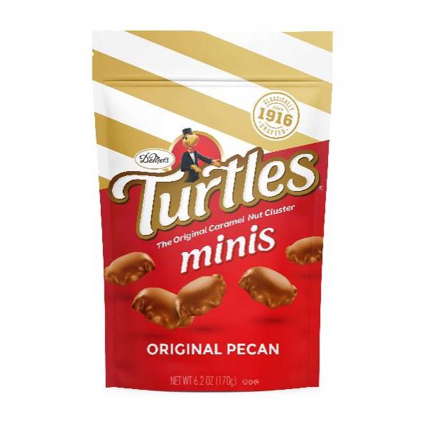 Turtles Original Mini's Stand Up Pouch 6.2 Ounce Size - 8 Per Case.