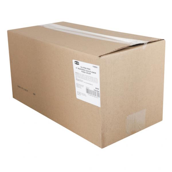 Gluten Free 9" Seasoned Cauliflower Pizza Crust 4.8 Ounce Size - 60 Per Case.