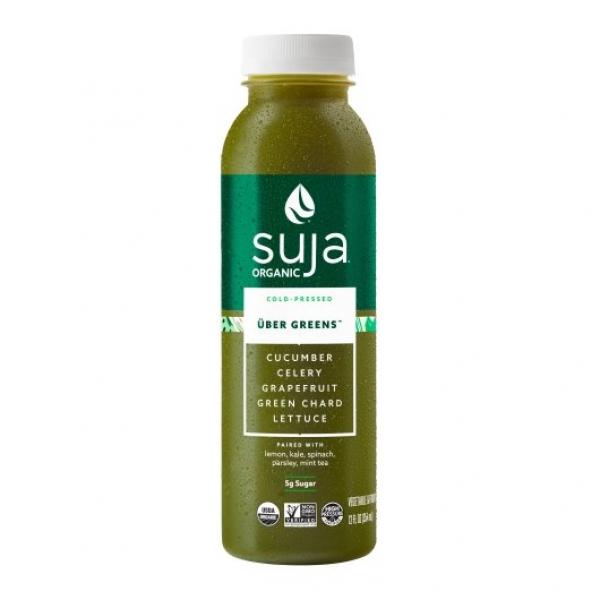 Suja Juice Essentials Uber Greens 12 Fluid Ounce - 6 Per Case.