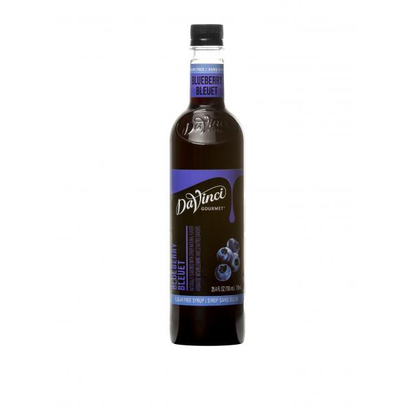 Davinci Gourmet Gourmet Sugar Free Blueberrysyrup 750 ML - 4 Per Case.