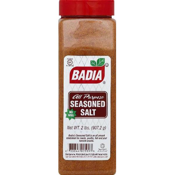 Badia Seasoned Salt 2 Pound Each - 6 Per Case.
