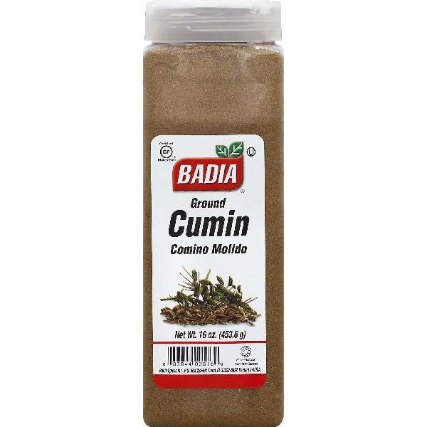 Badia Cumin Seed Ground 16 Ounce Size - 6 Per Case.