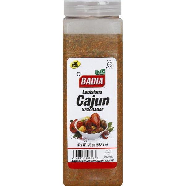Badia Cajun Seasoning 23 Ounce Size - 6 Per Case.