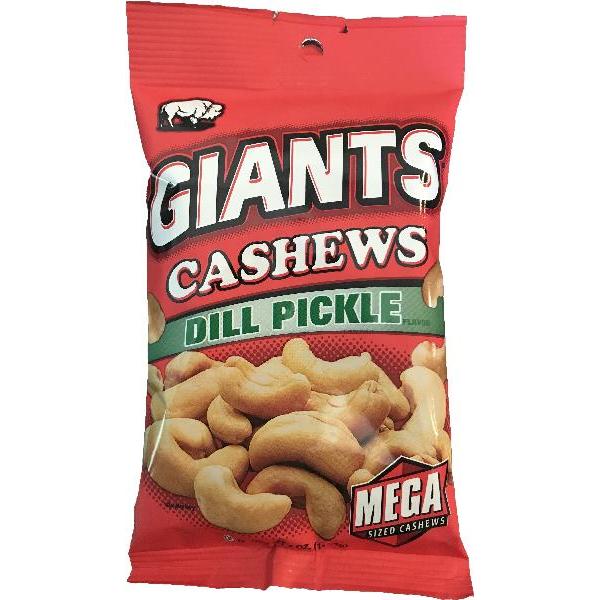 Giant Snack Inc Giants Cashews Dill 4 Ounce Size - 8 Per Case.