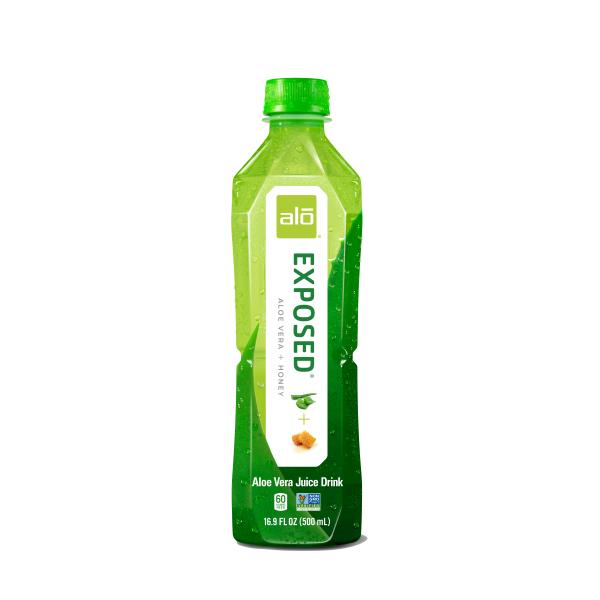 Alo Drink Exposed Original Aloe & Honey 16.9 Fluid Ounce - 12 Per Case.