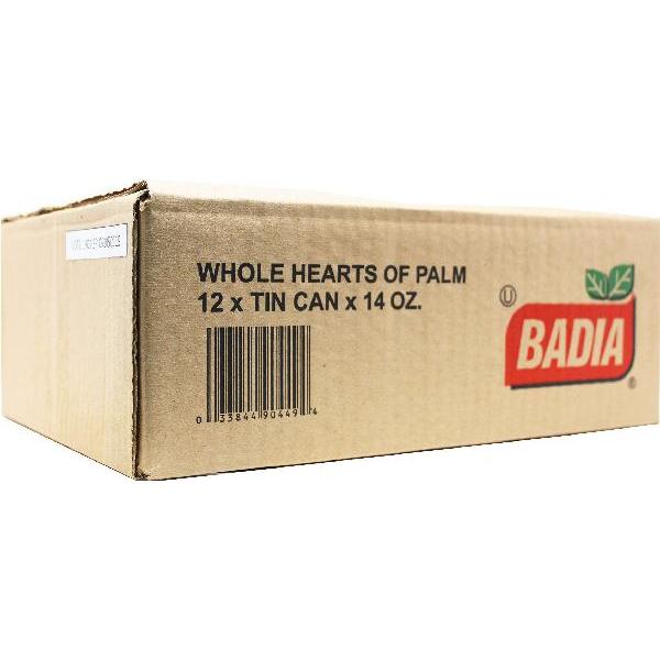 Badia Hearts Of Palm 14 Ounce Size - 12 Per Case.