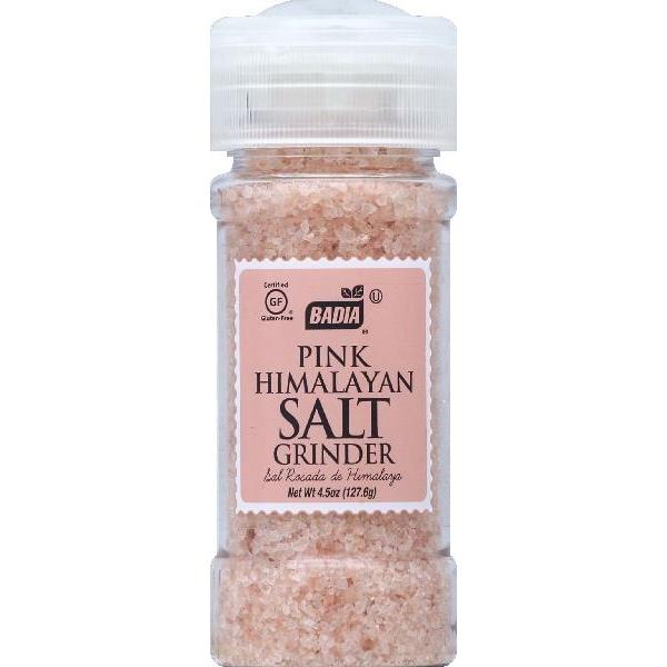 Badia Pink Himalayan Salt 4.5 Ounce Size - 8 Per Case.