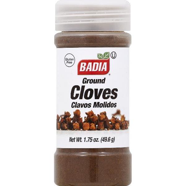 Badia Cloves Ground 1.75 Ounce Size - 8 Per Case.