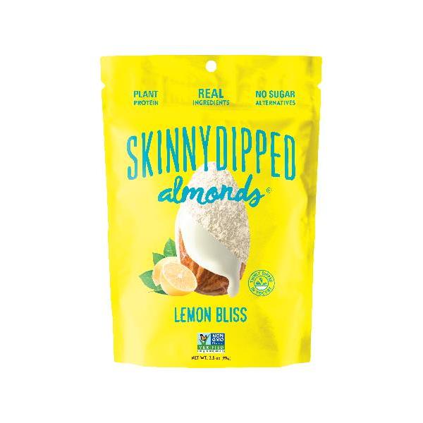 Skinny Dipped Almonds Lemon Yogurt Bliss Skinny Dipped Almonds 3.5 Ounce Size - 10 Per Case.