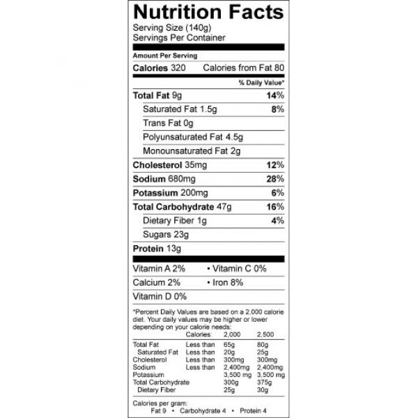 B And Foods Chicken Meal Kit General Tso's 12 Pound Each - 1 Per Case.