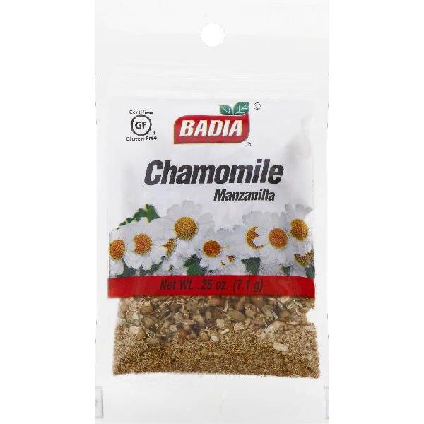 Badia Chamomile Flowers 0.25 Ounce Size - 576 Per Case.