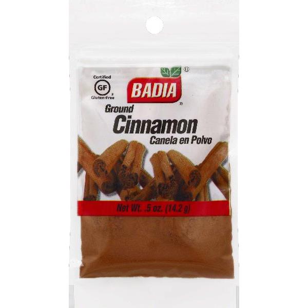 Badia Cinnamon Powder 0.5 Ounce Size - 576 Per Case.