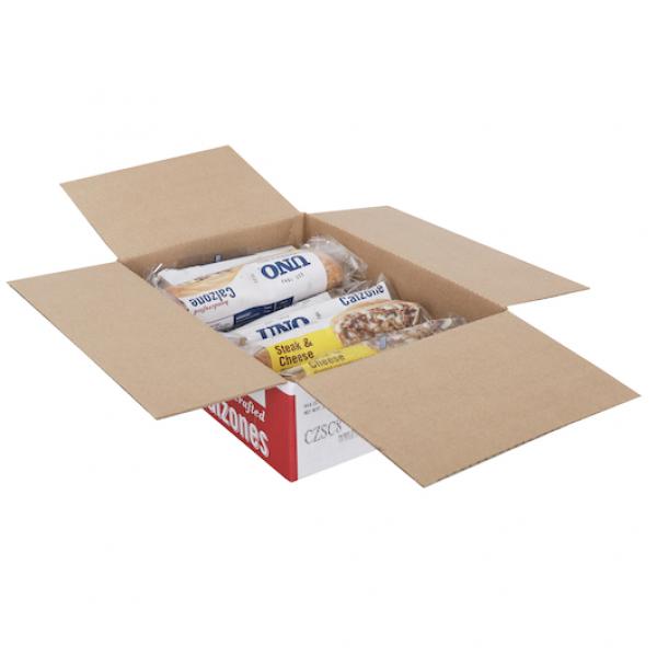 Uno Foods Inc Individual Steak & Cheese Calzone 8 Each - Per Case.