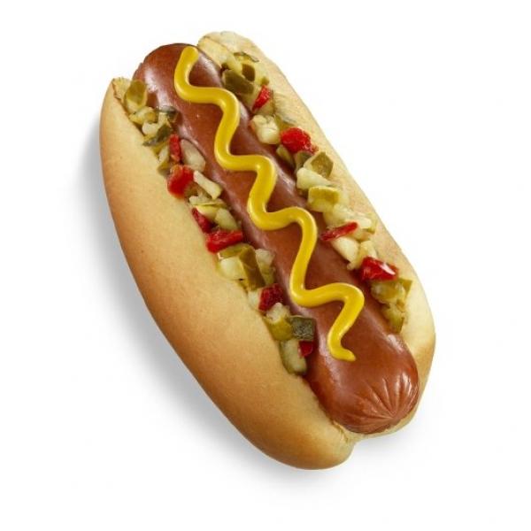 Eisenberg Natural Angus Beef Frank 6" 5 Pound Each - 2 Per Case.