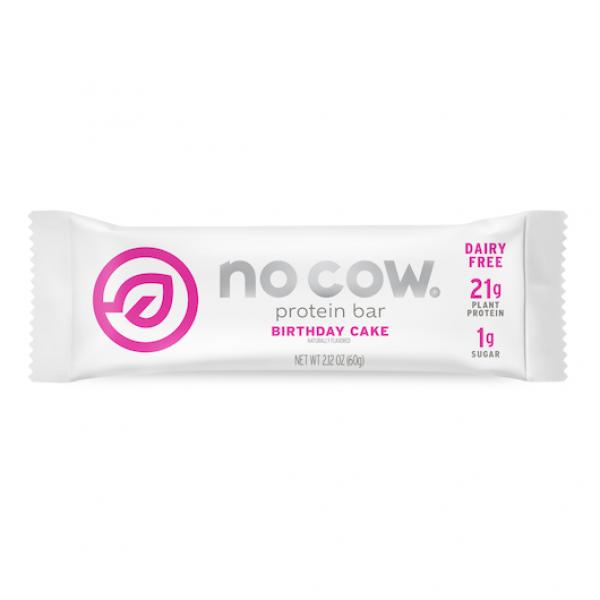 No Cow Birthday Cake Bar 2.12 Ounce Size - 72 Per Case.