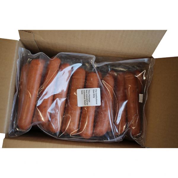 Oberto Hot Links Bulk 10 Pound Each - 1 Per Case.