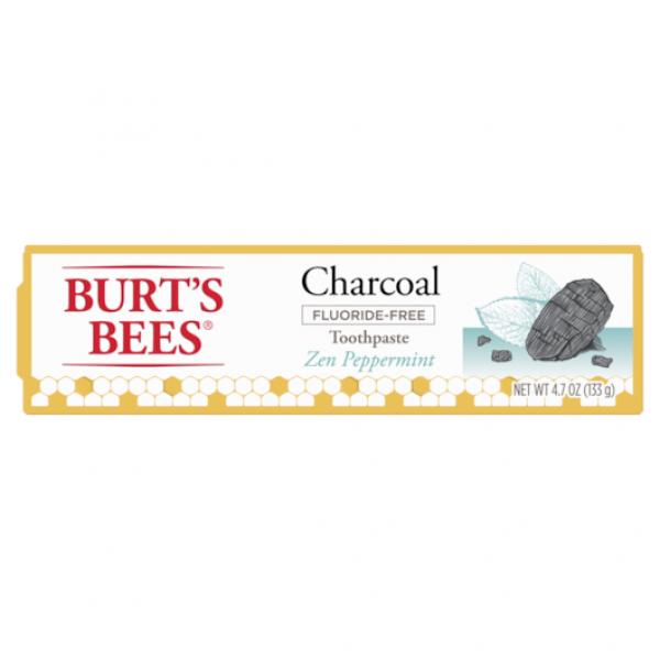 Flouride Free Charcoal Toothpaste 4.7 Ounce Size - 12 Per Case.