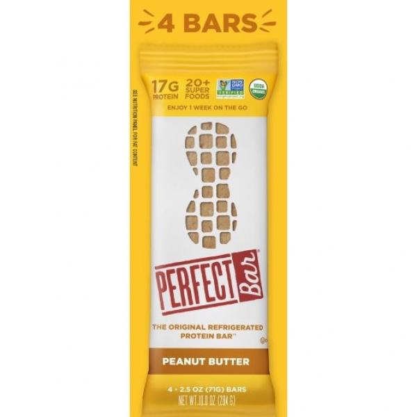 Perfect Bar Peanut Butter 10 Ounce Size - 4 Per Case.