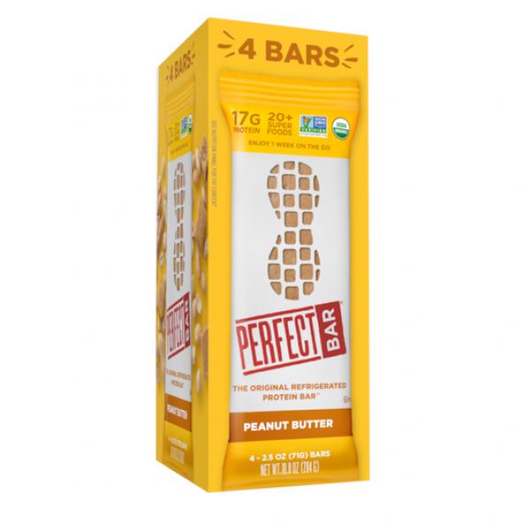 Perfect Bar Peanut Butter 10 Ounce Size - 4 Per Case.