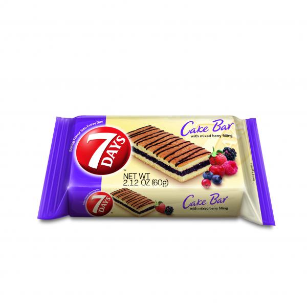 Days Cake Bar Mixed Berry 2.12 Ounce Size - 96 Per Case.