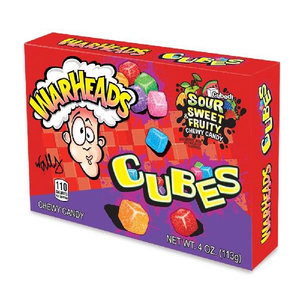 Cubes Theater Box 4 Ounce Size - 12 Per Case.