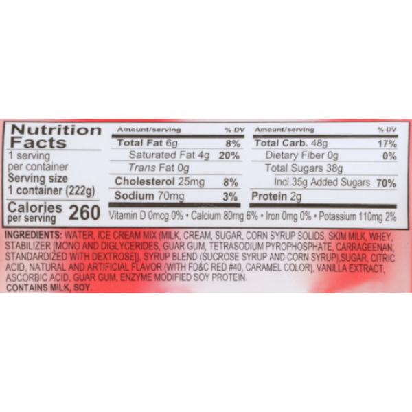 Icee Float Cup Cherry Vanilla 10 Fluid Ounce - 12 Per Case.