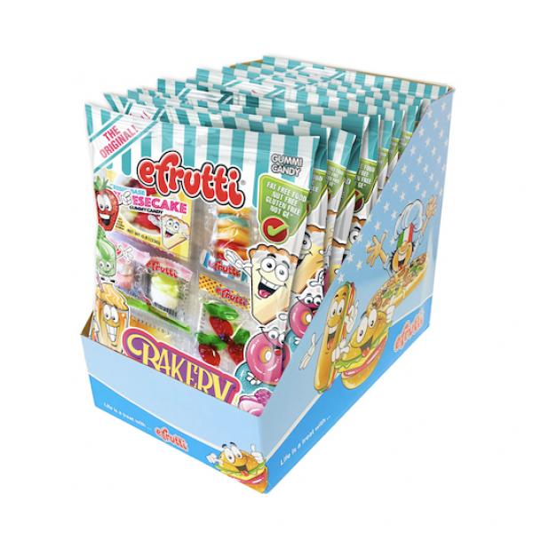 Efrutti Bakery Shoppe Bag 2.7 Ounce Size - 12 Per Case.