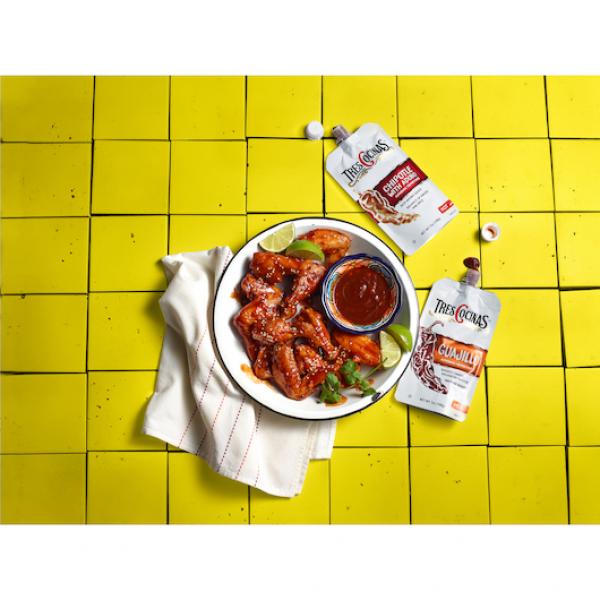 Tres Cocinas Chipotle In Adobo Authentic Pepper Paste Hot 7 Ounce Size - 6 Per Case.
