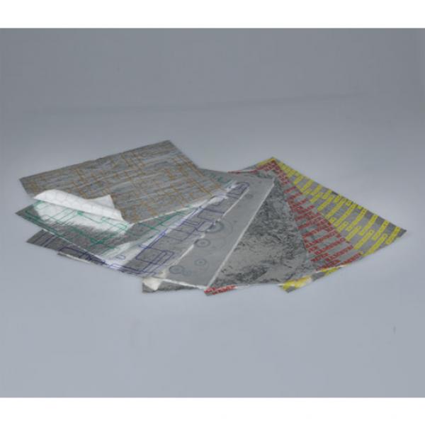 Durable Packaging 4" 5" Foil Laminatesheets 500 Each - 5 Per Case.