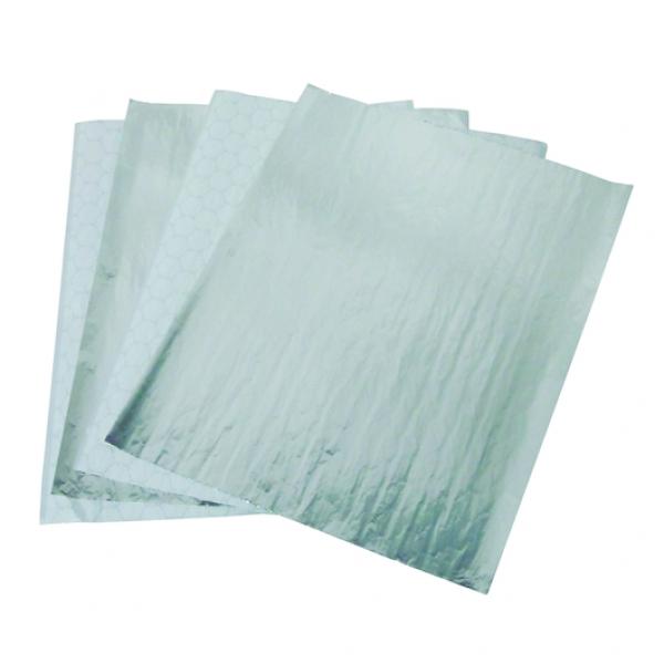 Durable Packaging 4" 5" Foil Laminatesheets 500 Each - 5 Per Case.