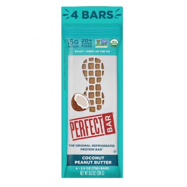 Perfect Bar Coconut Peanut Butter 10 Ounce Size - 4 Per Case.