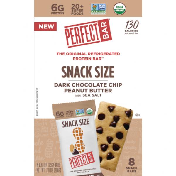 Perfect Bar Dark Chocolate Chip Peanut Butter 7 Ounce Size - 6 Per Case.