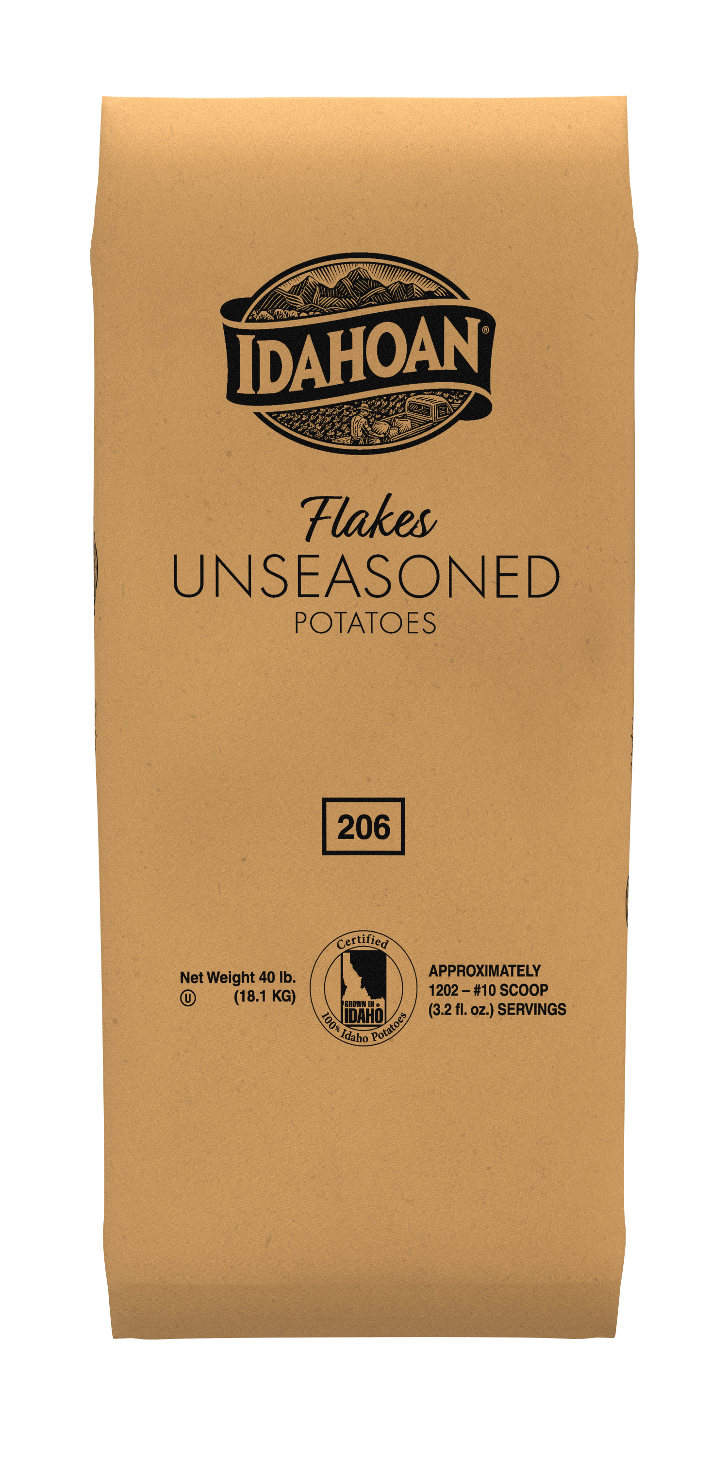 Idahoan Foods Mashed Potato Flakes 1-40 Pound Kosher 1-40 Pound