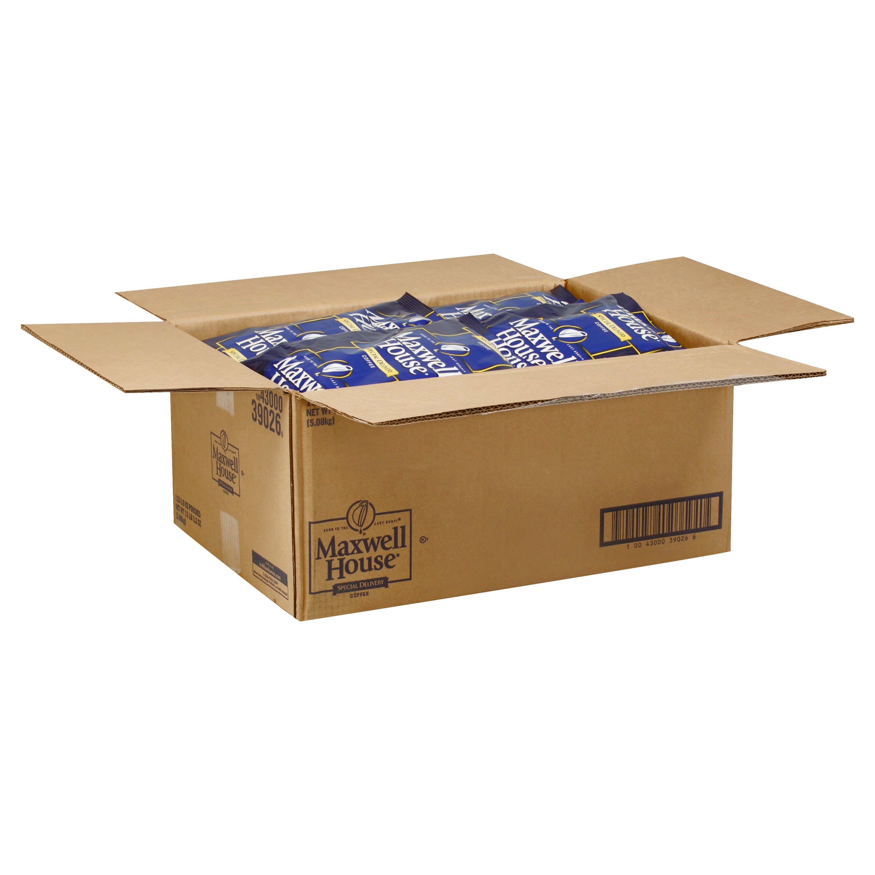 Maxwell House Special Delivery Coffee 1.6 Ounce Packets 112)