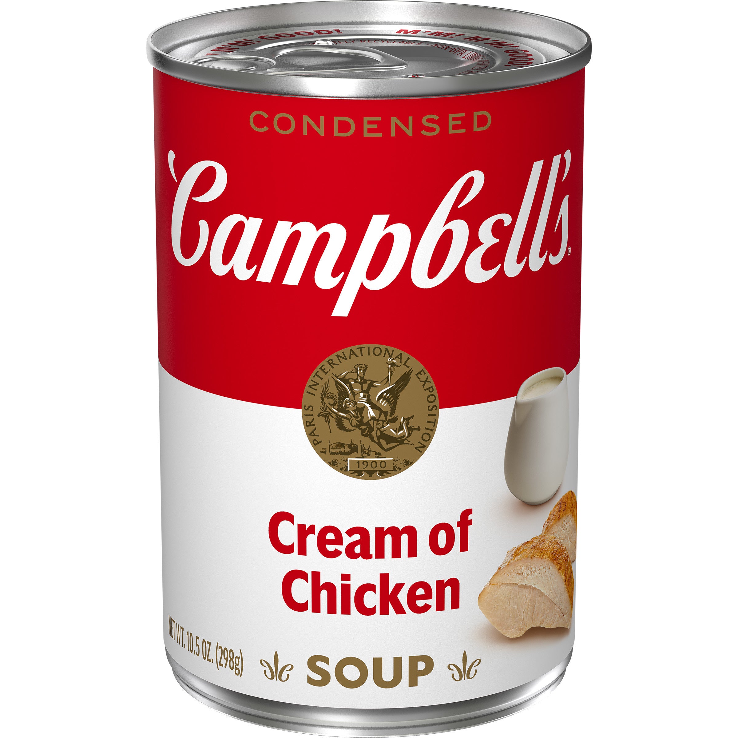 Campbell's Condensed Soup Red & White Cream Of Chicken Soup 10.5 Ounce Size - 48 Per Case.