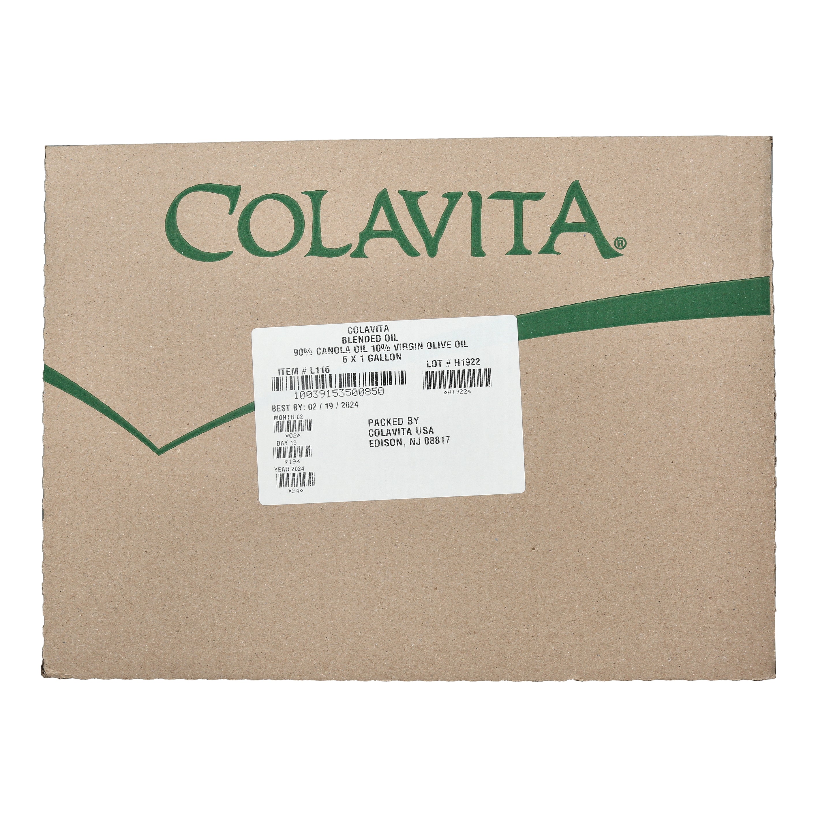 Oil Canolavirgin Olive 1 Gallon - 6 Per Case.