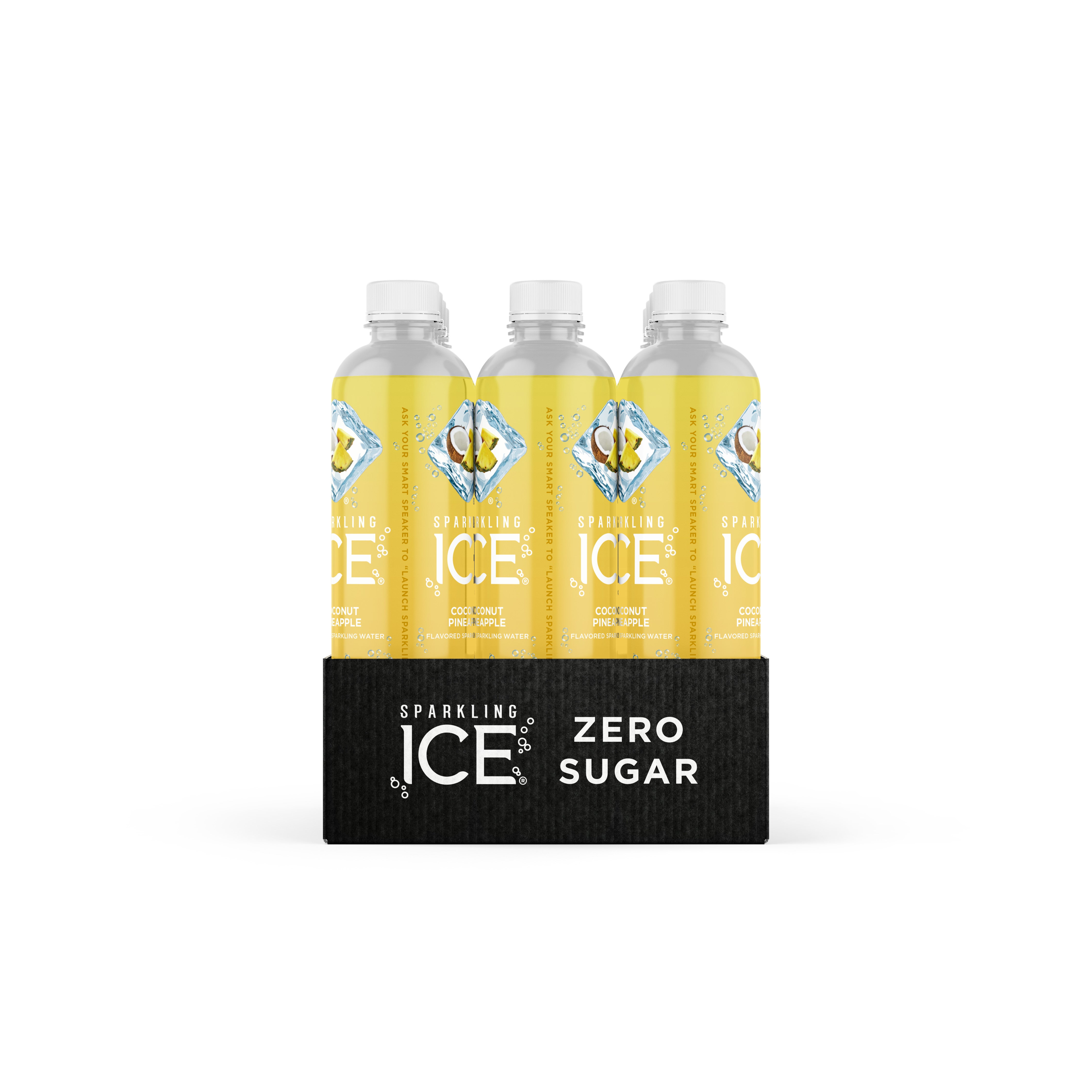 Sparkling Ice Coconut Pineapple With Antioxidants And Vitamins Zero Sugar Bott 17 Fluid Ounce - 12 Per Case.
