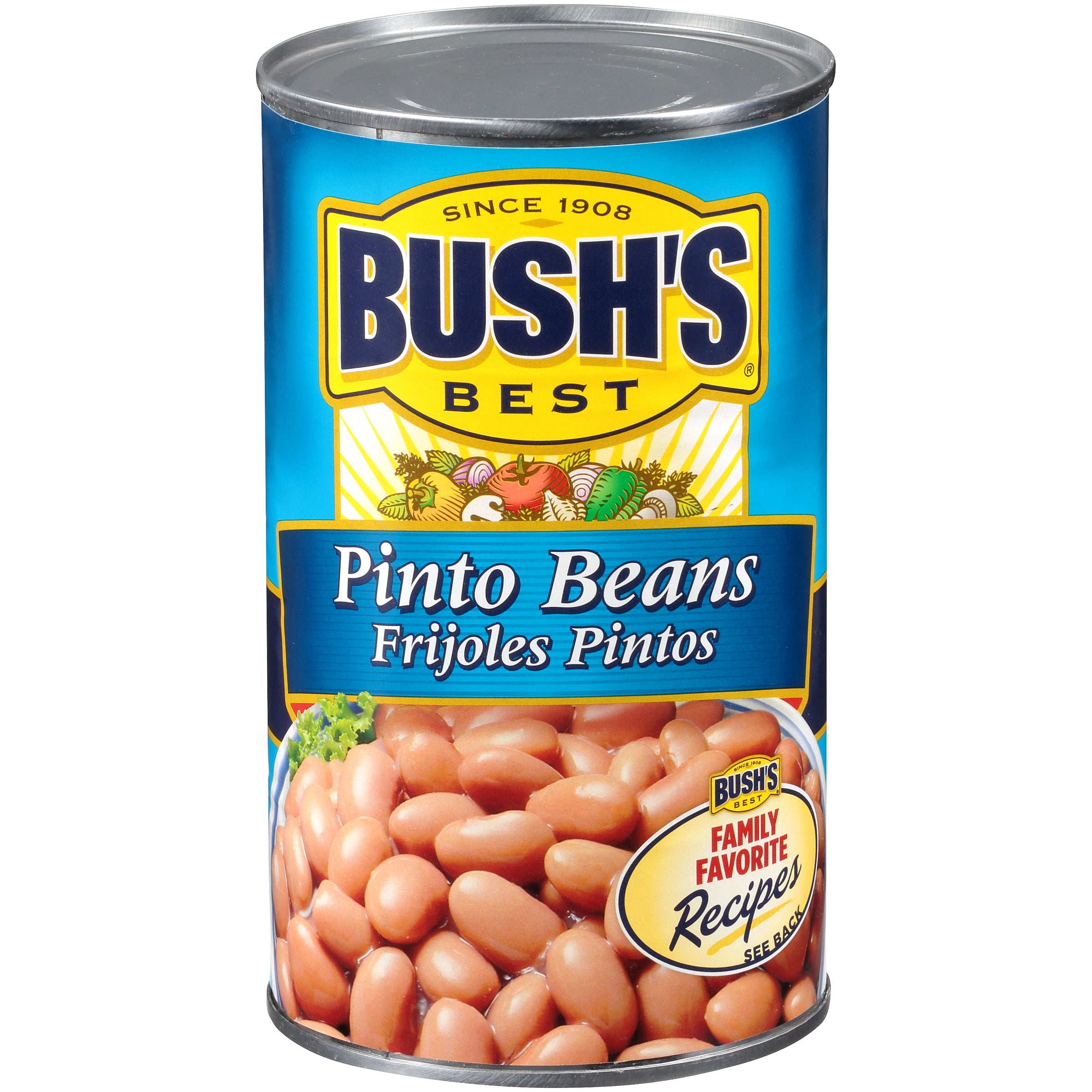 Bush's Best Pinto Beans 27 Ounce Size - 12 Per Case.