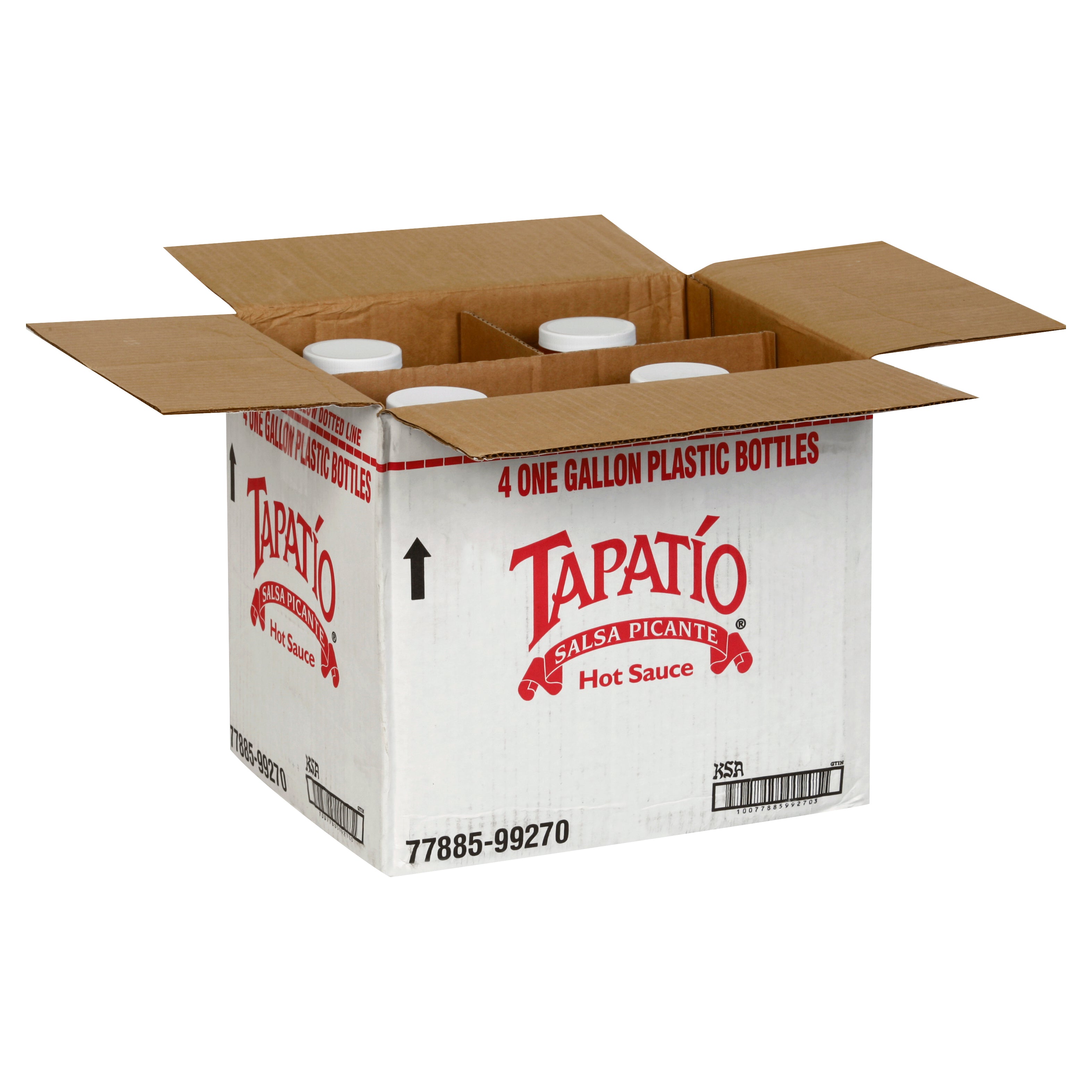 TAPATIO Bulk Hot Sauce 1 Gal. Jug 4 Per Case