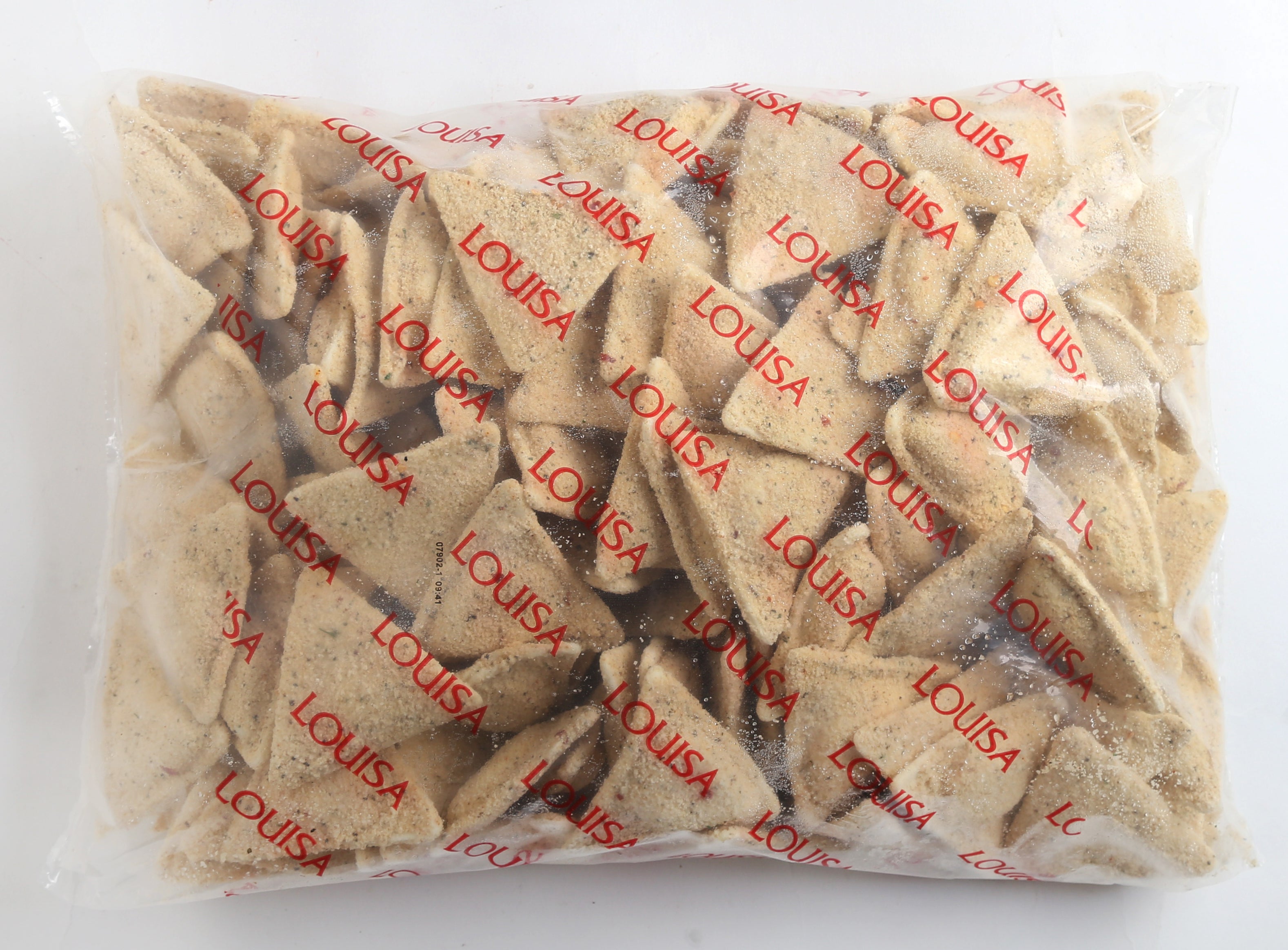 Louisa Foods Cream Cheese & Jalapeno Stuffednacho 5 Pound Each - 2 Per Case.