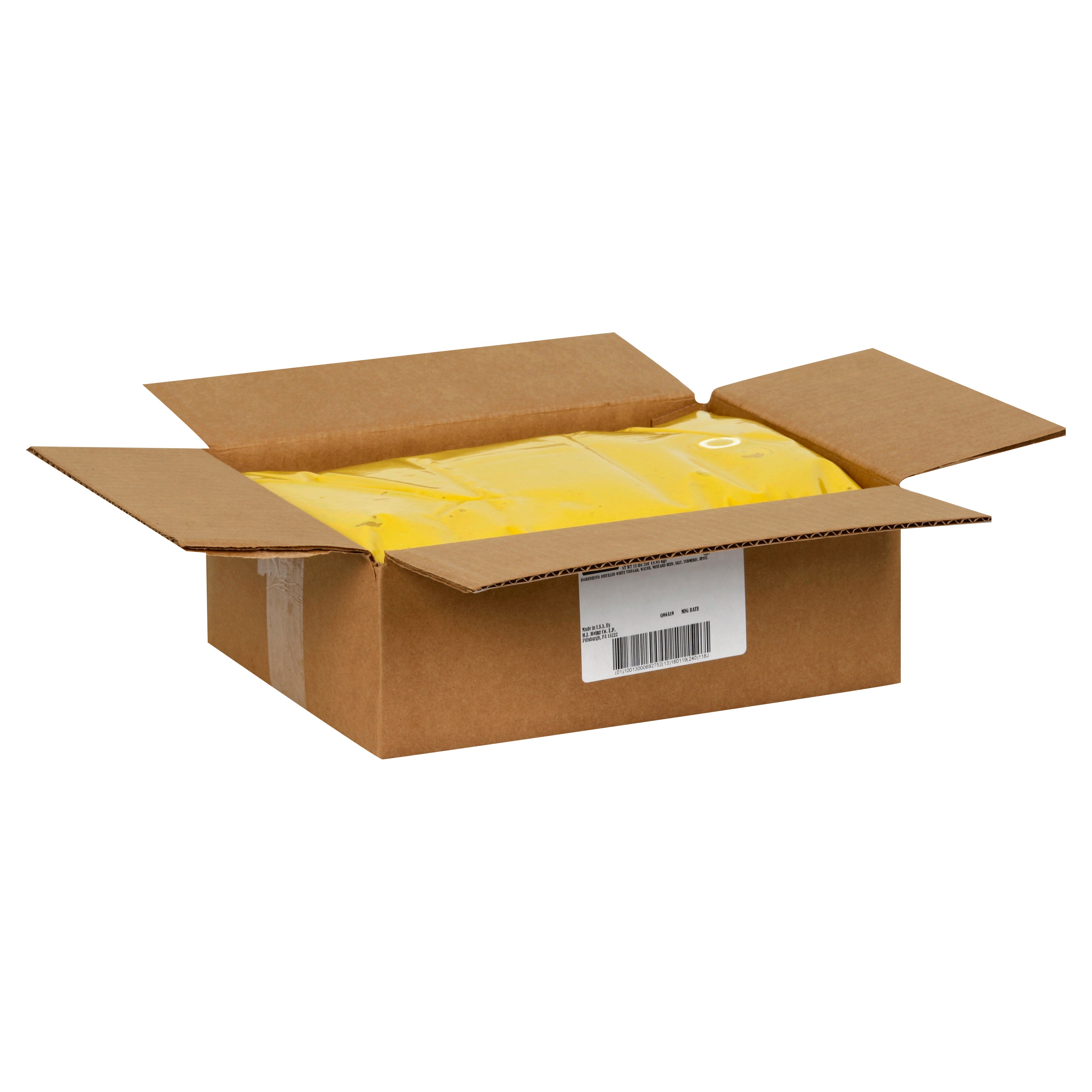 HEINZ Yellow Mustard Dispenser Pack 0.75 gal. 2 Per Case
