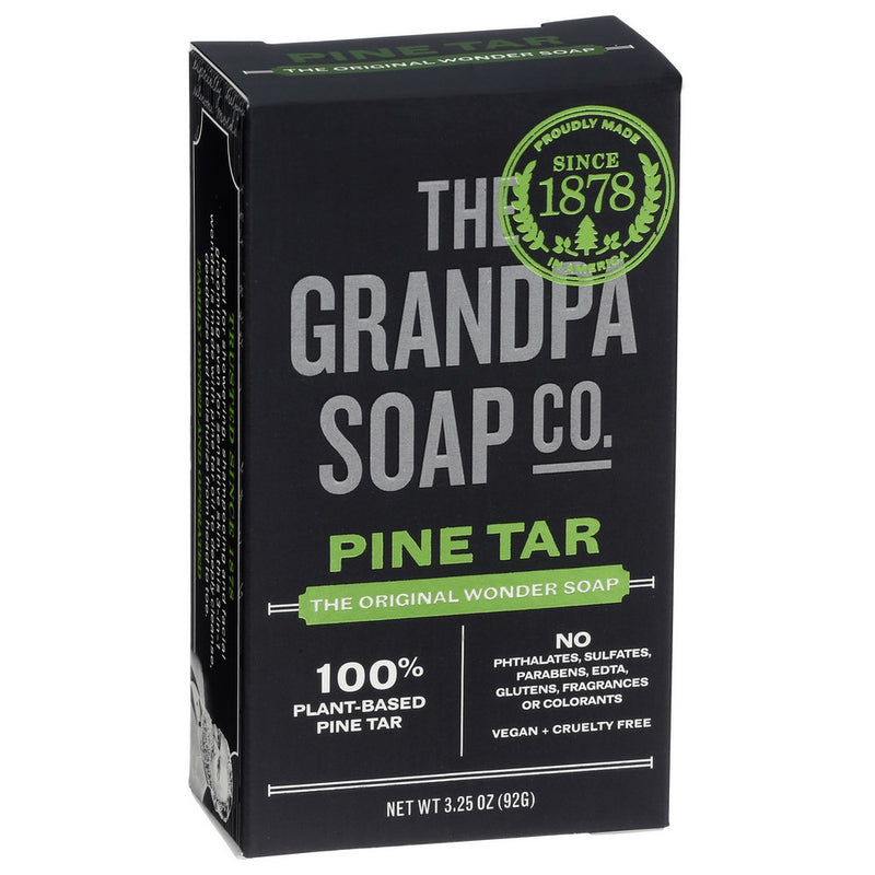 Grandpas Soap Bar Pine Tar - 3 Ounce, Case of 1