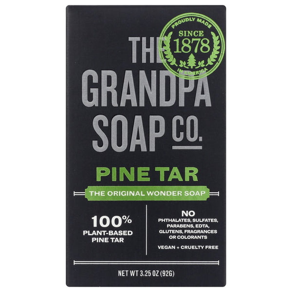 The Grandpa Soap Company Oatmeal Soothe Bar Soap 4.25 Oz Pack of 3