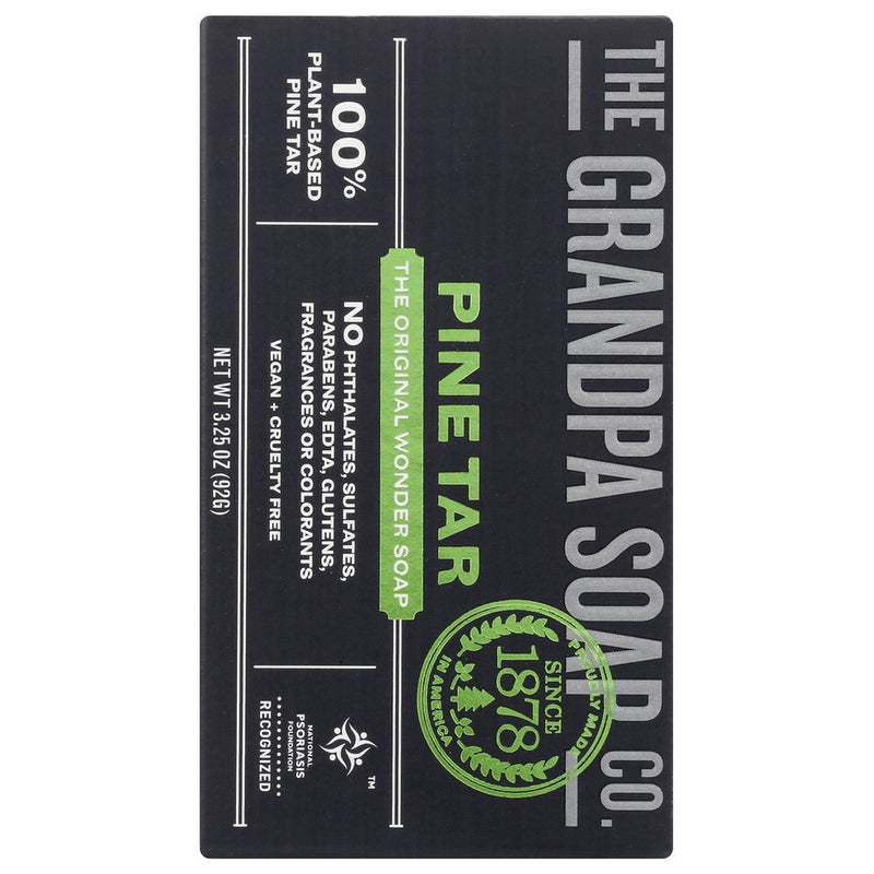 Grandpas Soap Bar Pine Tar - 3 Ounce, Case of 1