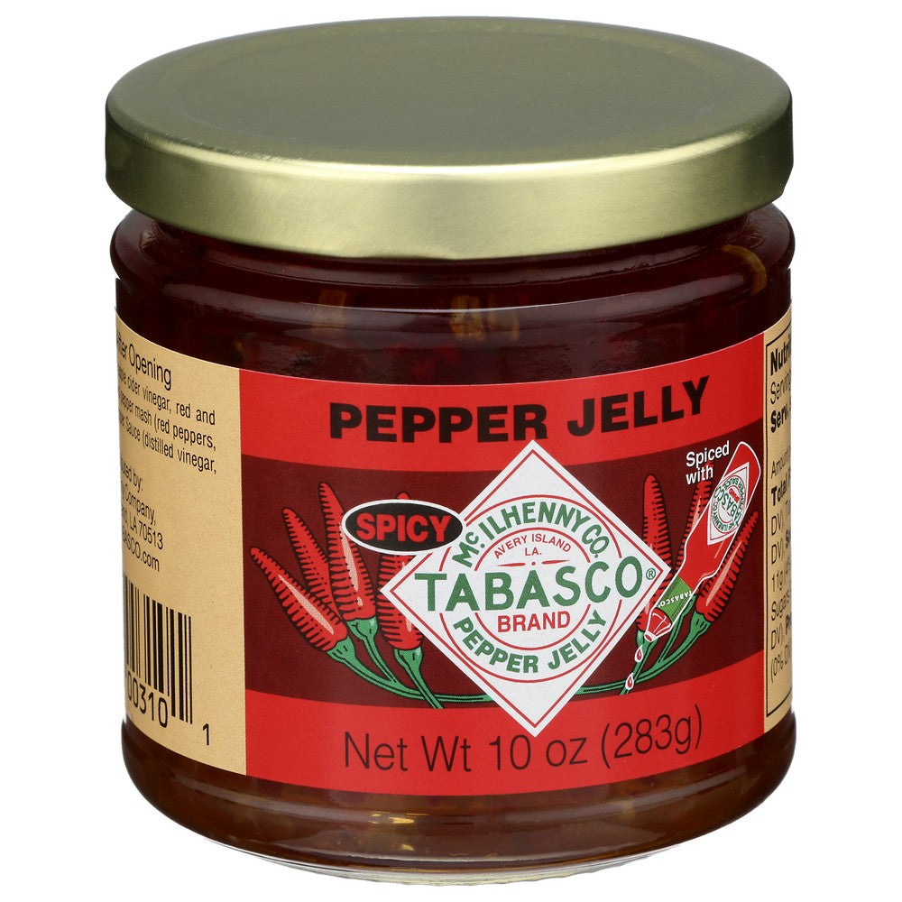 Tabasco Jelly Pepper Spicy - 10 Ounce, Case of 6
